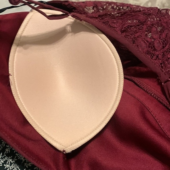 Lulus love spell lace‎ back maxi dress size XL maroon party wedding bridesmaids - Picture 12 of 17